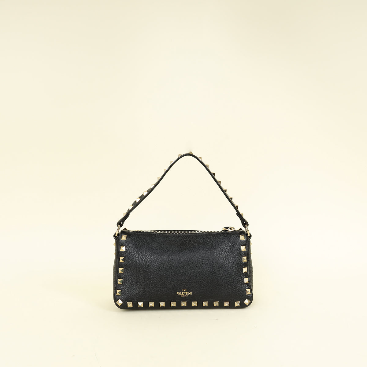 Valentino Black Rockstud Small Crossbody Bag
