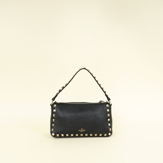 Valentino Black Rockstud Small Crossbody Bag