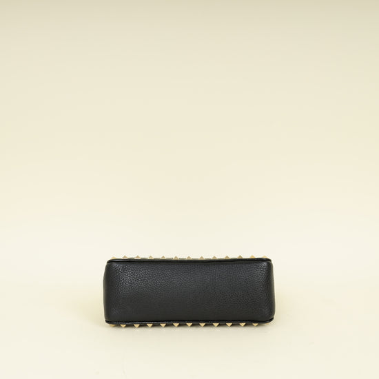 Valentino Black Rockstud Small Crossbody Bag