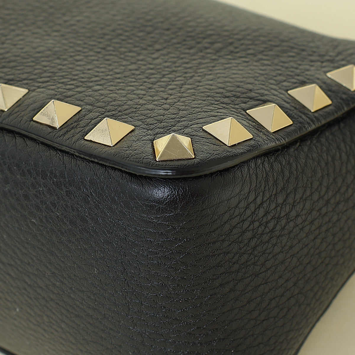 Valentino Black Rockstud Small Crossbody Bag