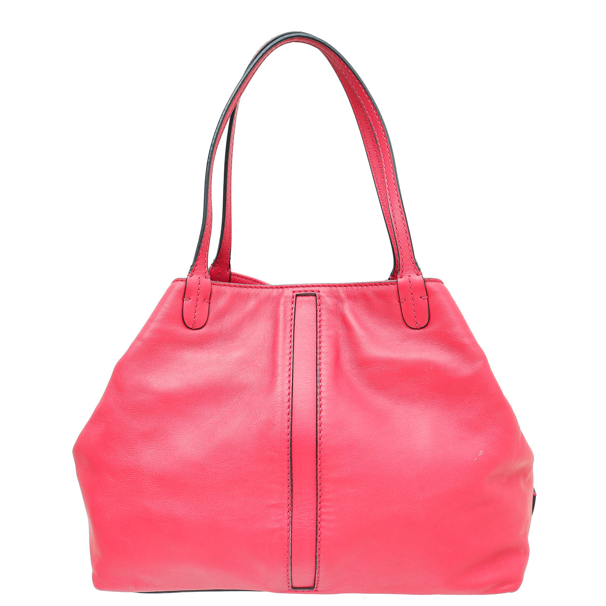 Valentino Fuchsia Rockstud Va Va Voom Tote Bag-Valentino-THE CLOSET
