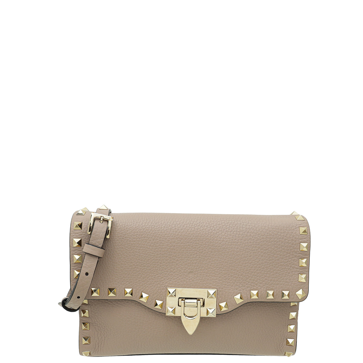 Valentino Poudre Rockstud Crossbody Bag-Valentino-THE CLOSET