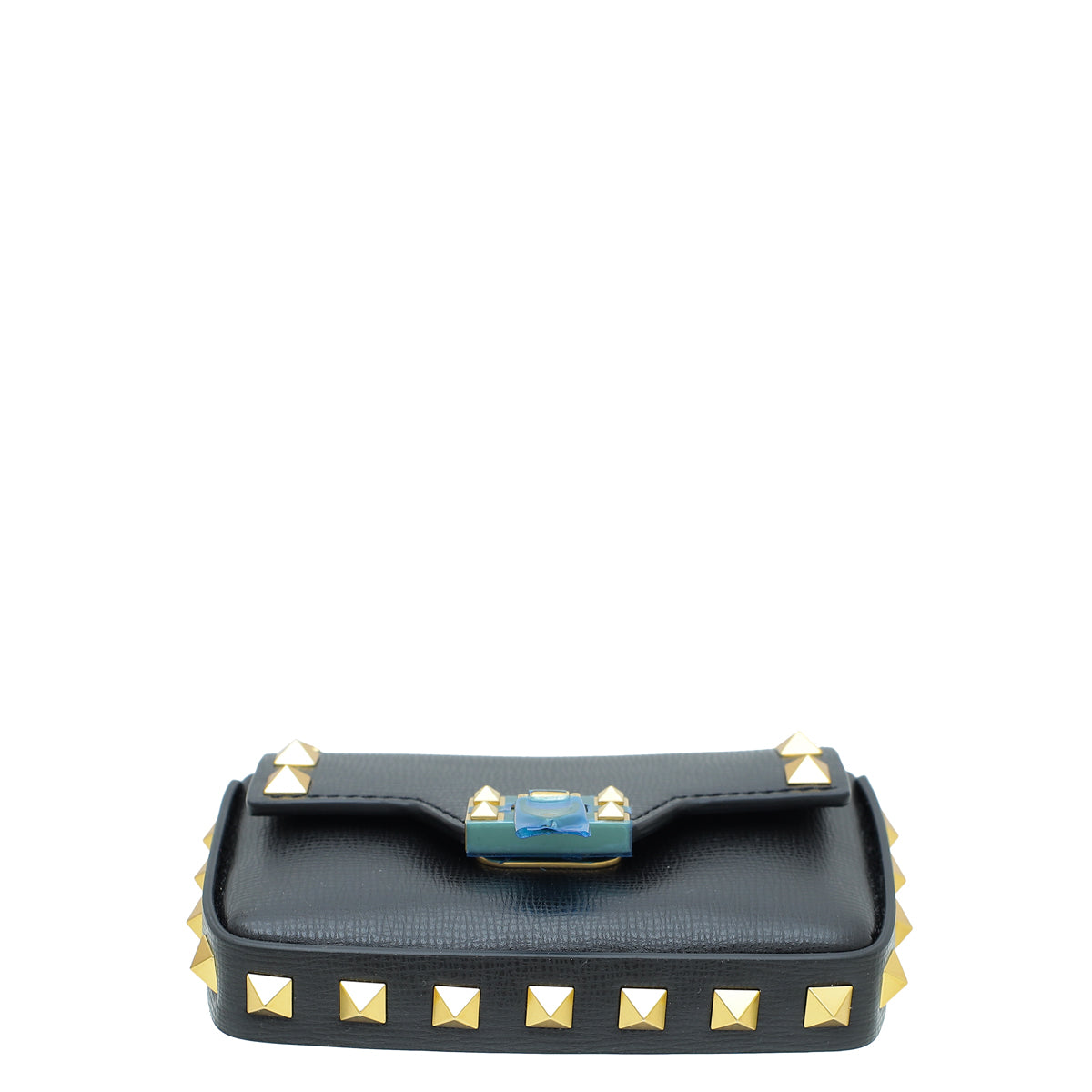 Valentino Black Mini Rockstud Pouch