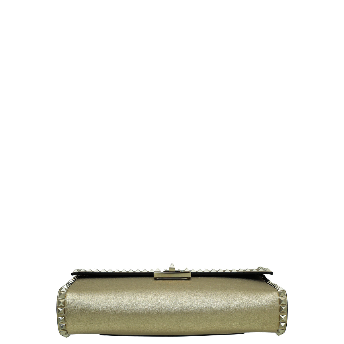 Valentino Gold Rockstud Shoulder Bag