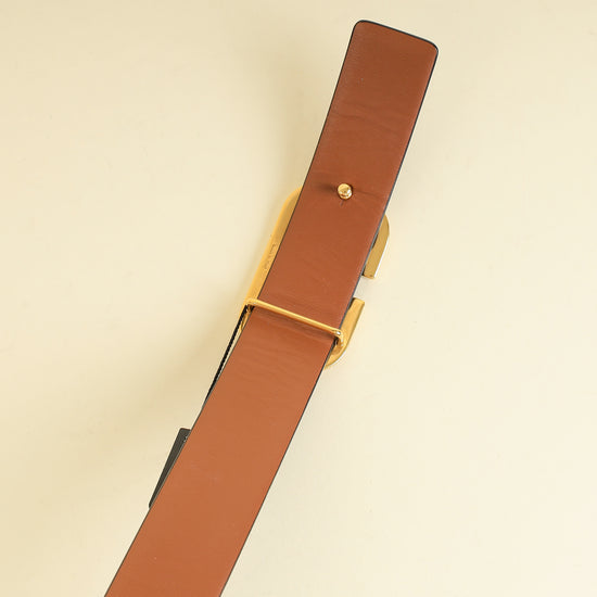 Valentino Bicolor Reversible VLogo Signature Belt 32