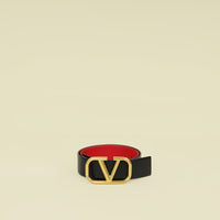 Valentino Bicolor Vlogo Reversible 40mm Belt 30