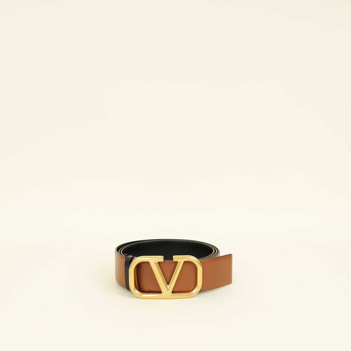 Valentino Bicolor Vlogo Signature Reversible 40mm Belt 48