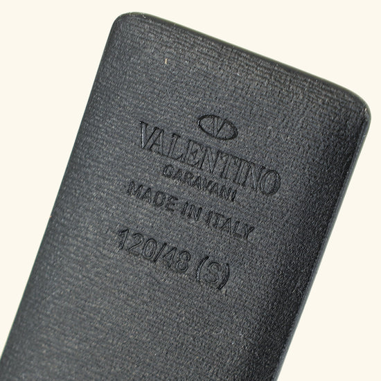 Valentino Bicolor Vlogo Signature Reversible 40mm Belt 48