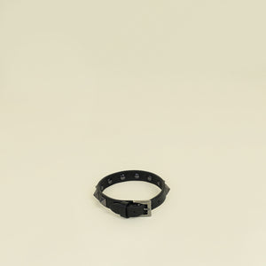 Valentino Black Rockstud Bracelet