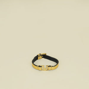 Valentino Gold VLogo Bracelet
