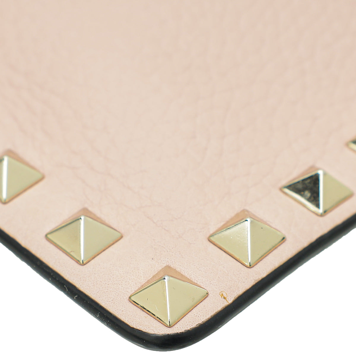 Valentino Light Pink Rockstud Flat Pouch