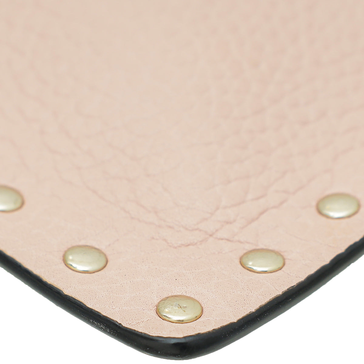 Valentino Light Pink Rockstud Flat Pouch