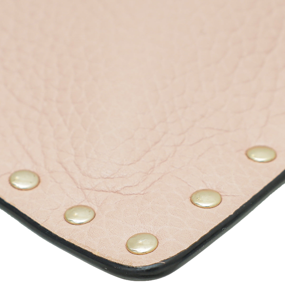 Valentino Light Pink Rockstud Flat Pouch