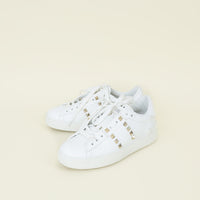 Valentino White Rockstud Untitled Sneakers 35.5