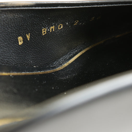 Valentino Black One Stud Mules 36