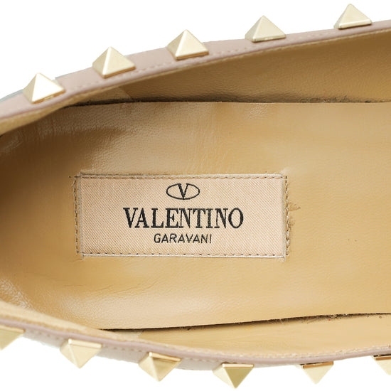 Valentino Bicolor Rockstud Pumps 36