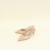 Valentino Nude VLogo Signature 40mm Pumps 36