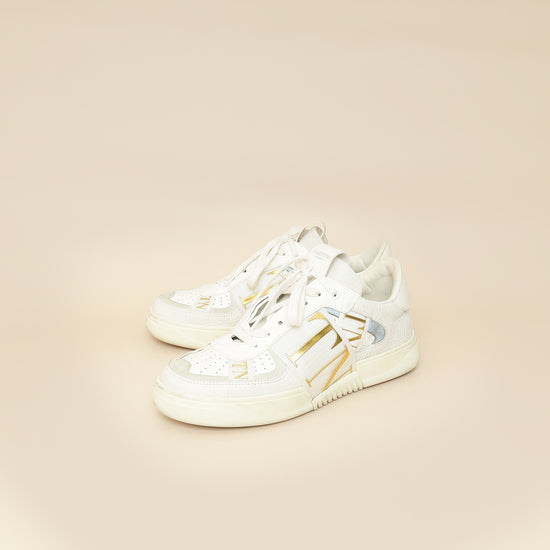 Valentino Bicolor VLTN With Band Low Top Sneaker 38.5
