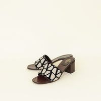 Valentino Tricolor Iconographe VLogo Sandals 38