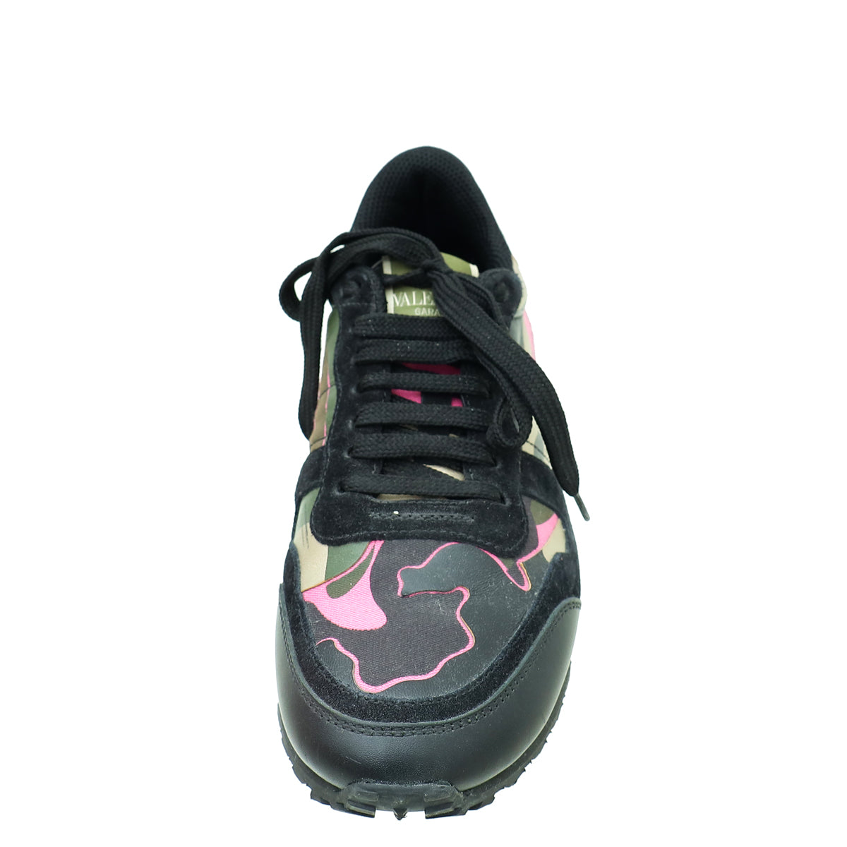 Valentino Multicolor Camouflage Rockrunner Sneakers 38-Valentino-THE CLOSET