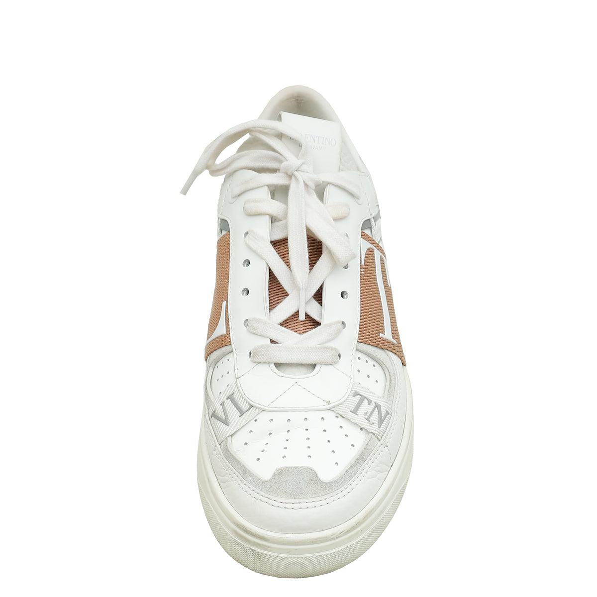 Valentino Bicolor VLTN Logo With Band Low Top Sneaker 39.5-Valentino-THE CLOSET