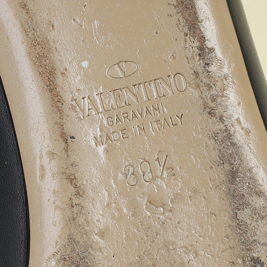 Valentino Black One Stud Mule 39.5