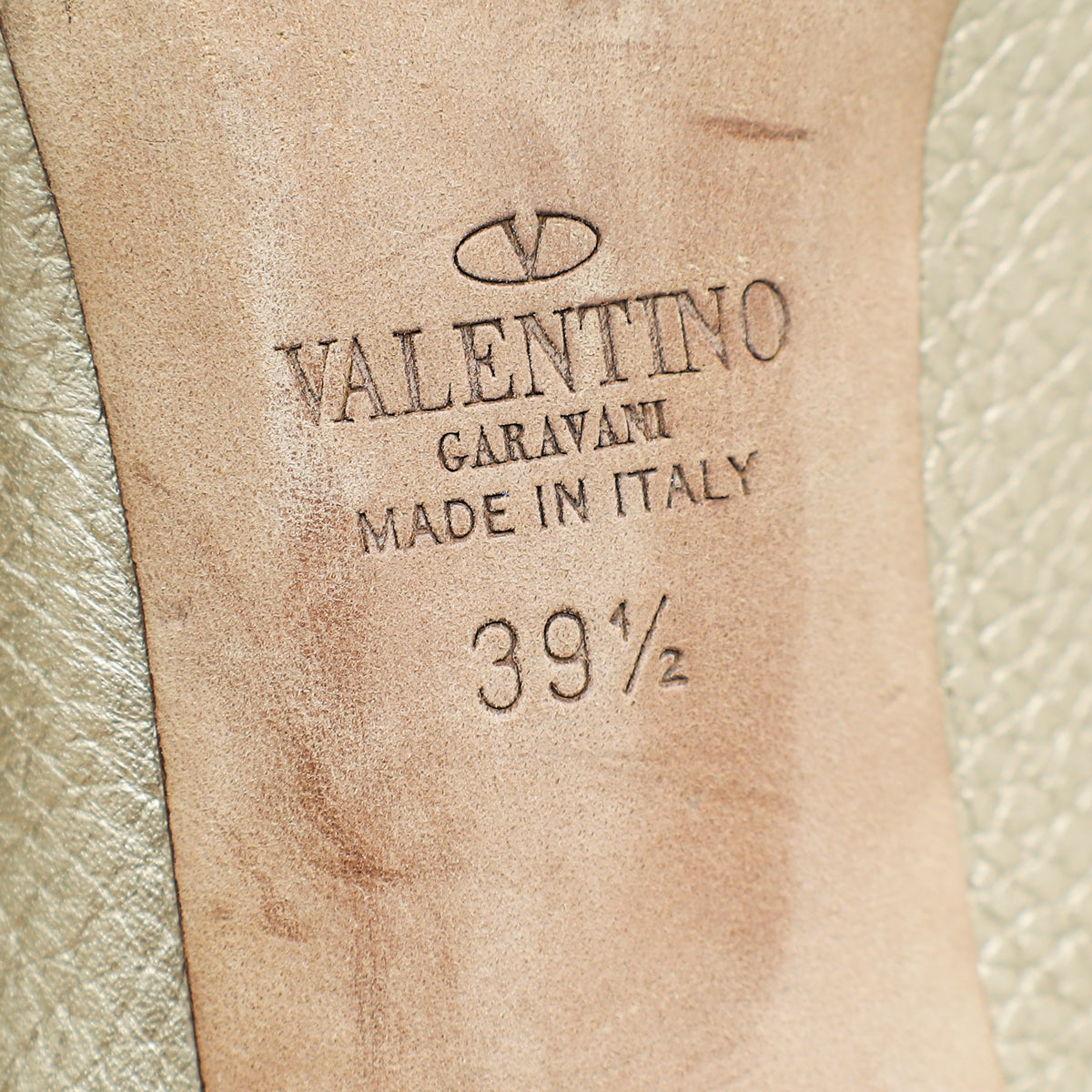 Valentino Skin Rockstud Pump 39.5