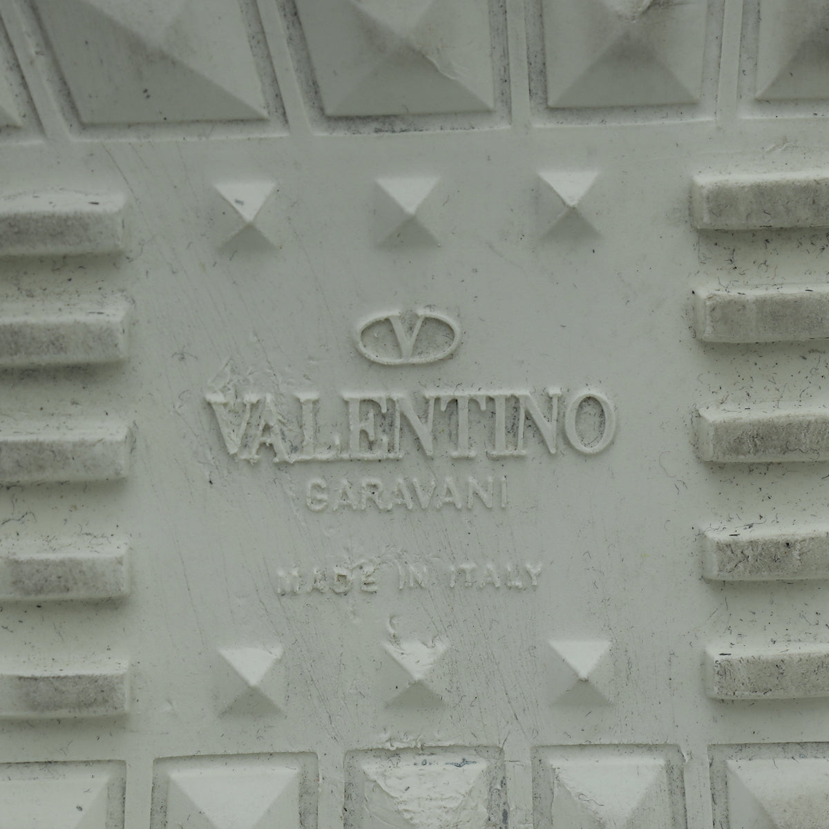 Valentino White Rockstud Untitled Open Sneaker 39