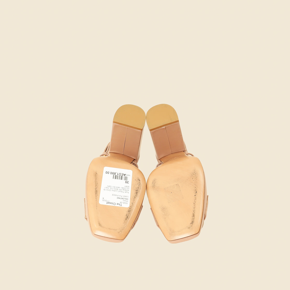 Valentino One Stud Slingback Pumps 39-Valentino-THE CLOSET