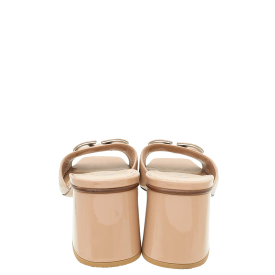 Valentino Poudre Vlogo Slide Mules 39