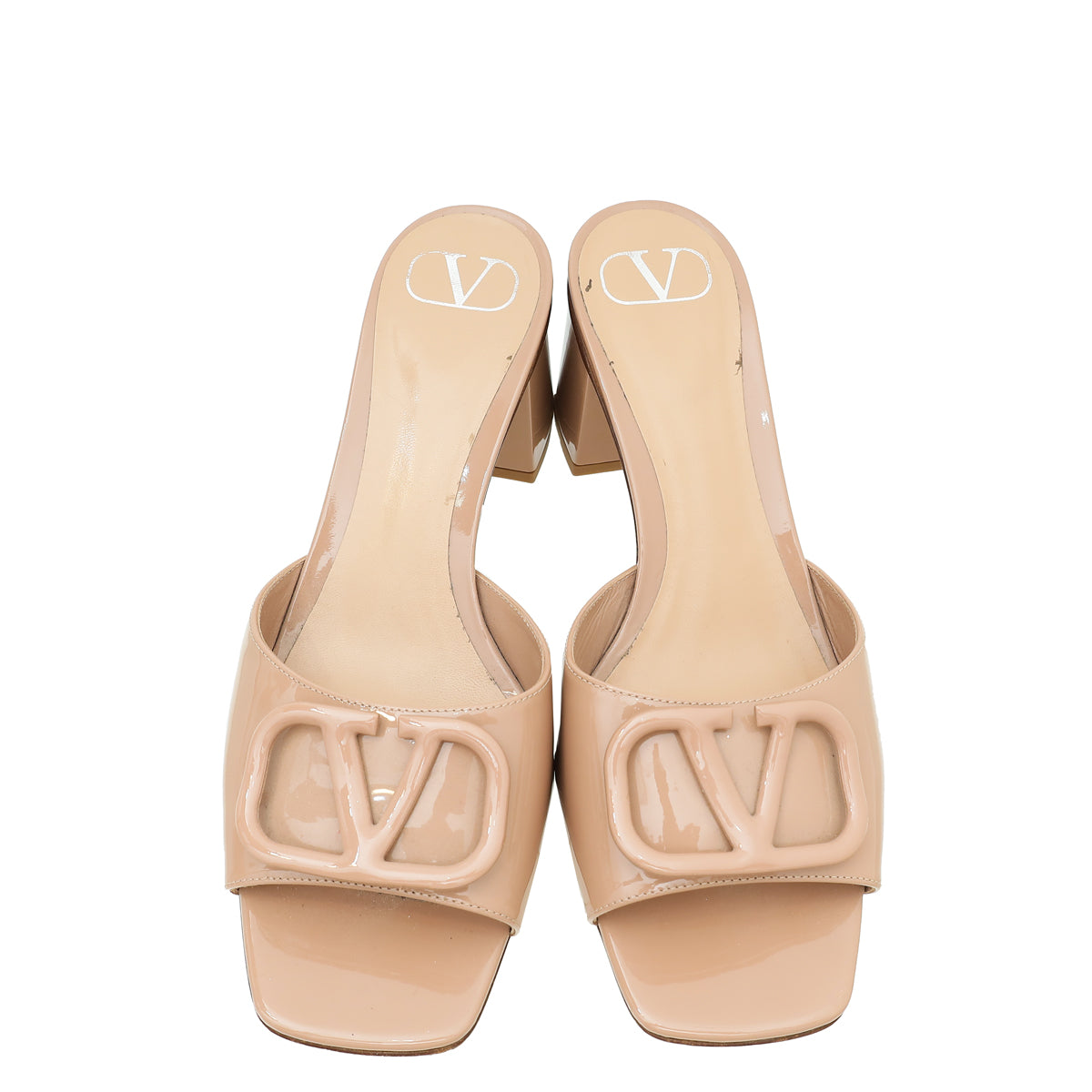 Valentino Poudre Vlogo Slide Mules 39