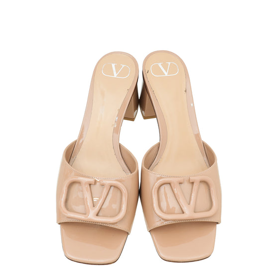 Valentino Poudre Vlogo Slide Mules 39