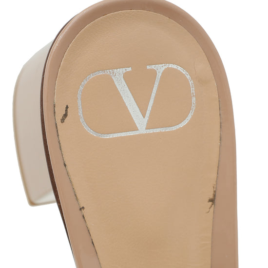 Valentino Poudre Vlogo Slide Mules 39