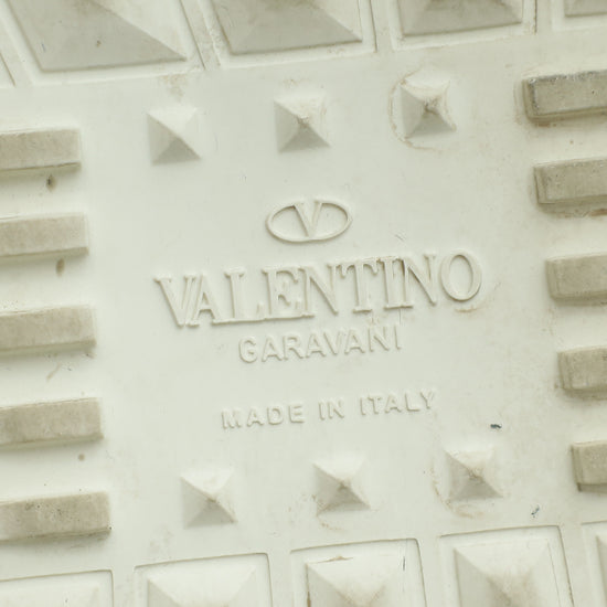 Valentino Multicolor Blue Denim Camustar Slip On Sneaker 39