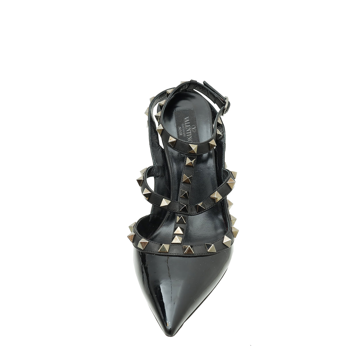 Valentino Black Caged Pumps 39-Valentino-THE CLOSET