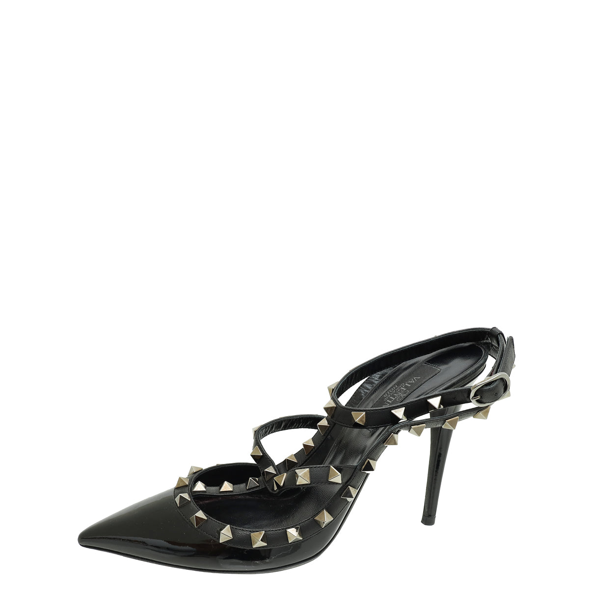 Valentino Black Caged Pumps 39