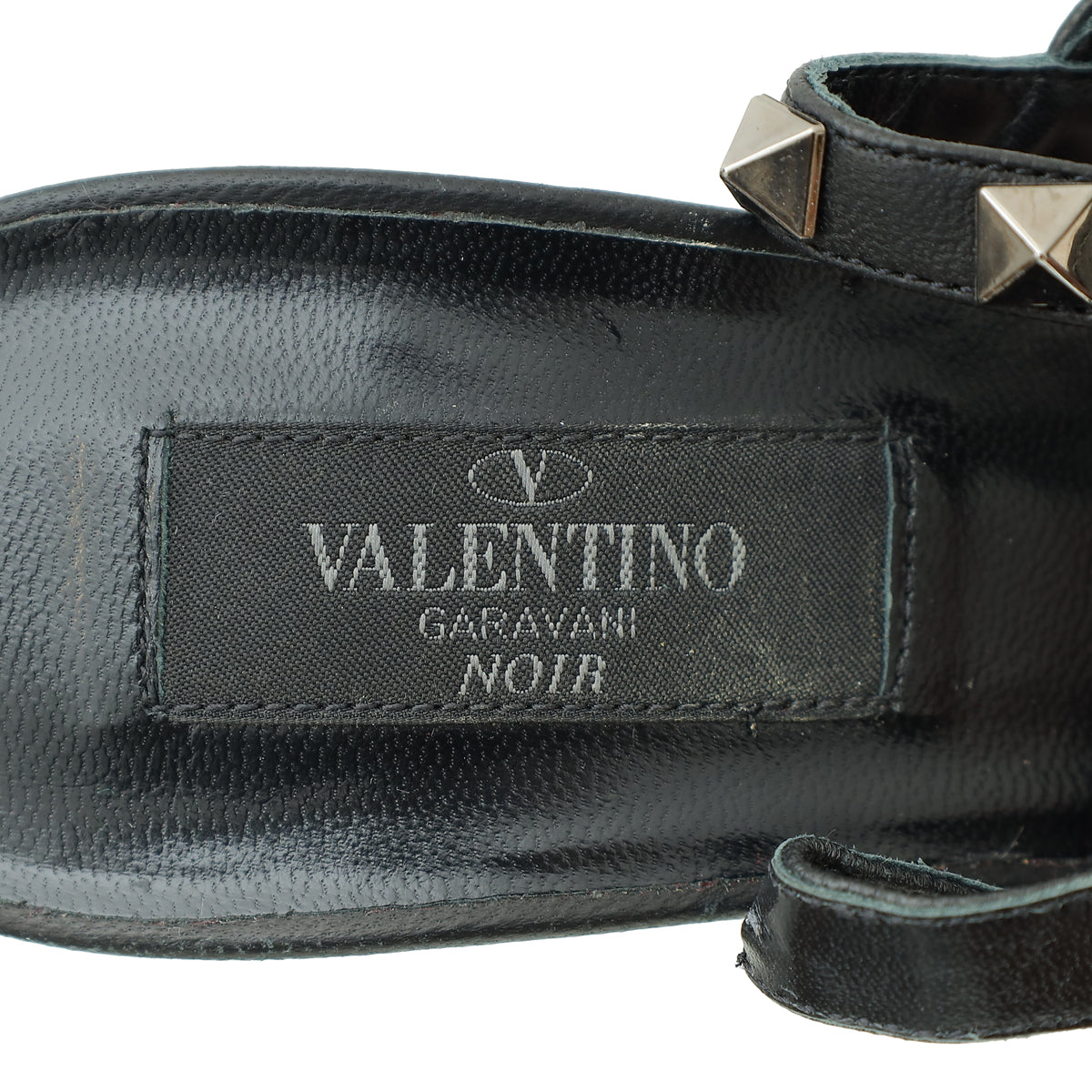 Valentino Black Caged Pumps 39