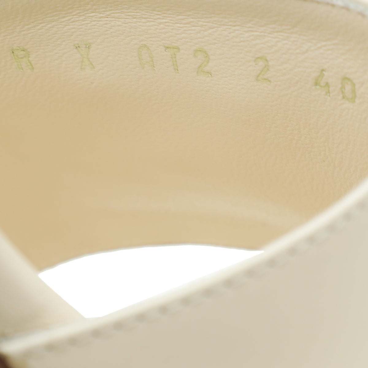 Valentino Cream Vlogo Signature 80 Slide Mules 40