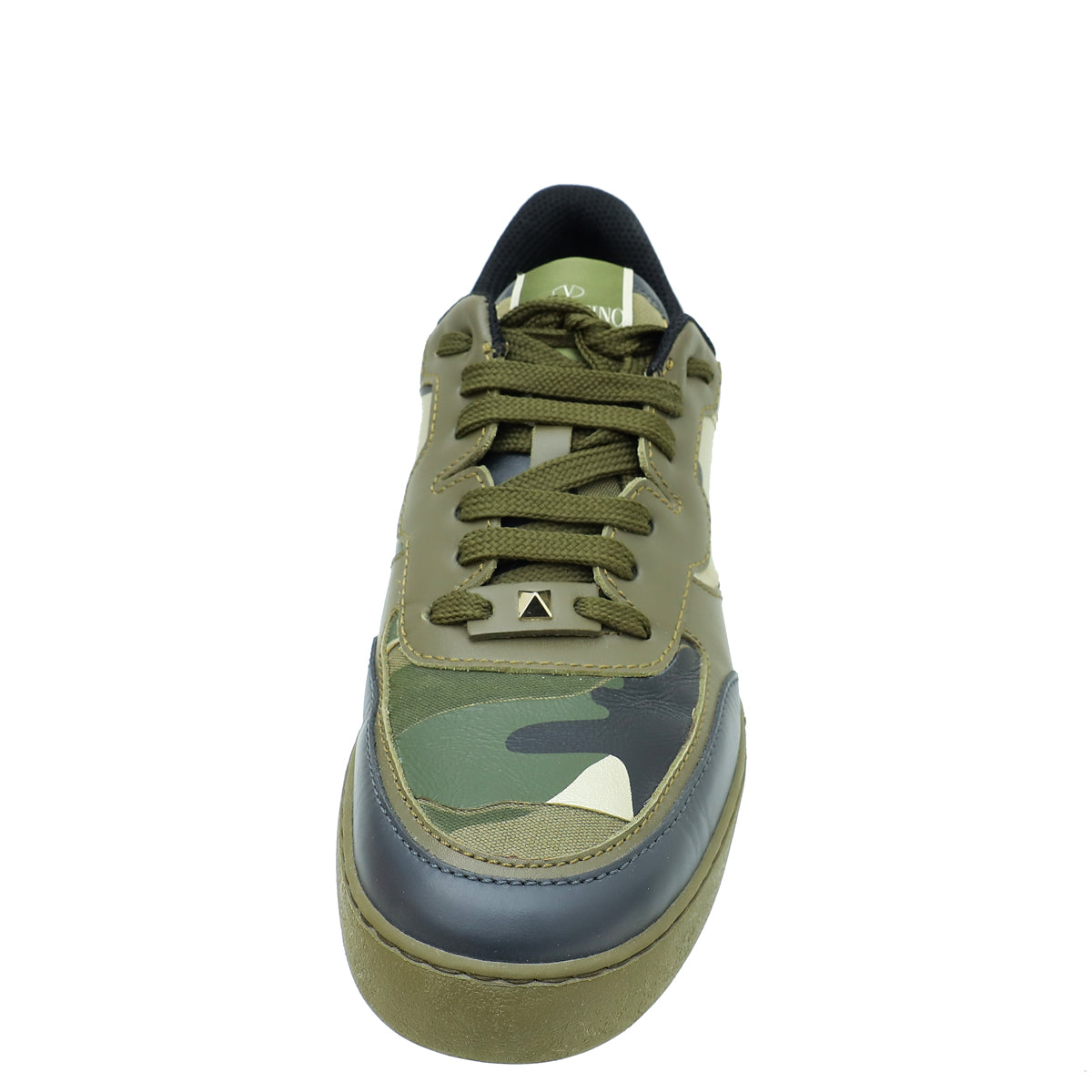Valentino Olive Rockrunner Camouflage Sneaker 40-Valentino-THE CLOSET