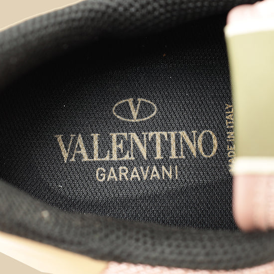 Valentino Lipstick Mauve Rockrunner Sneakers 42-Valentino-THE CLOSET