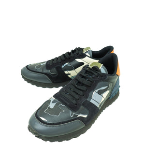 Valentino Multicolor Rockstud Patchwork Sneaker 43
