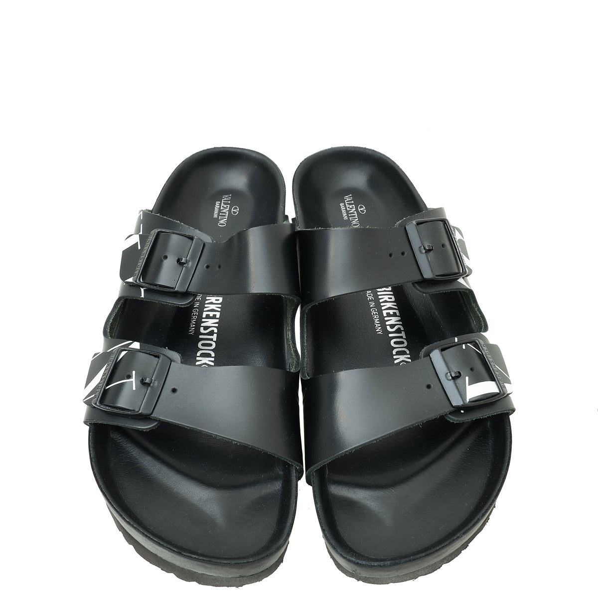 VLTN サンダル Valentino Black x Birkenstock VLTN Slide Sandals 44 – THE CLOSET