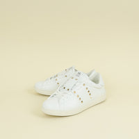 Valentino White Rockstud Untitled Sneaker 44