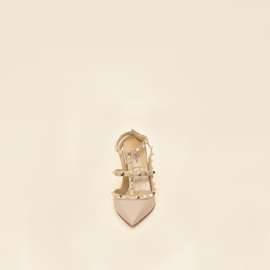 Valentino Poudre Rockstud Caged Slingback Pump 36.5