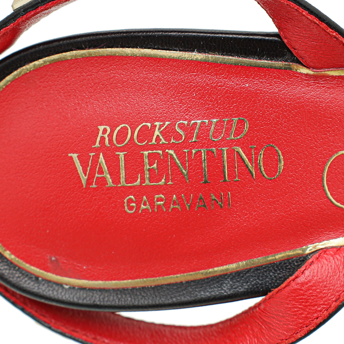 Valentino Black Rockstud Alcove 70mm Slingback Pumps 36