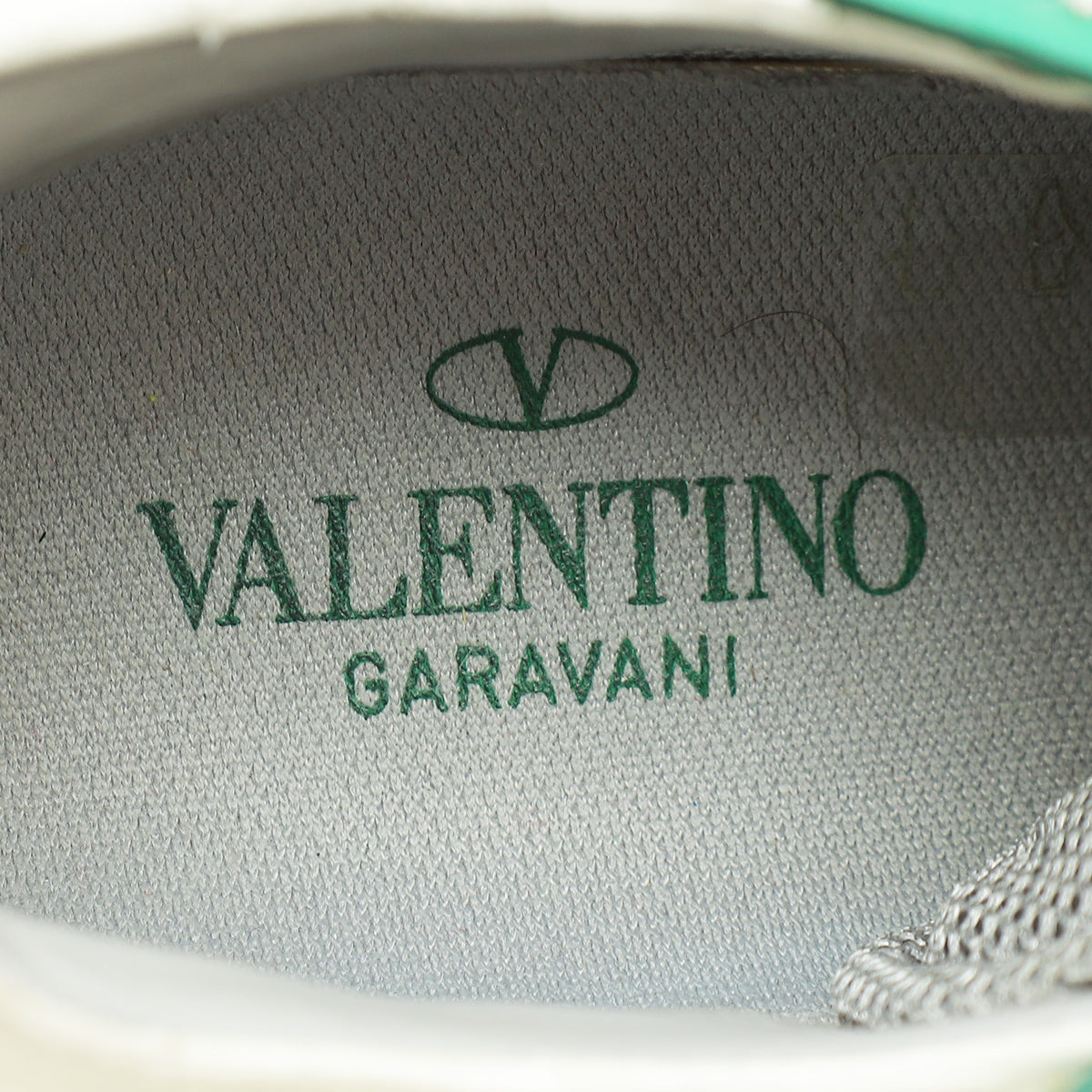 Valentino Bicolor VLogo Lace Up Sneaker 37.5
