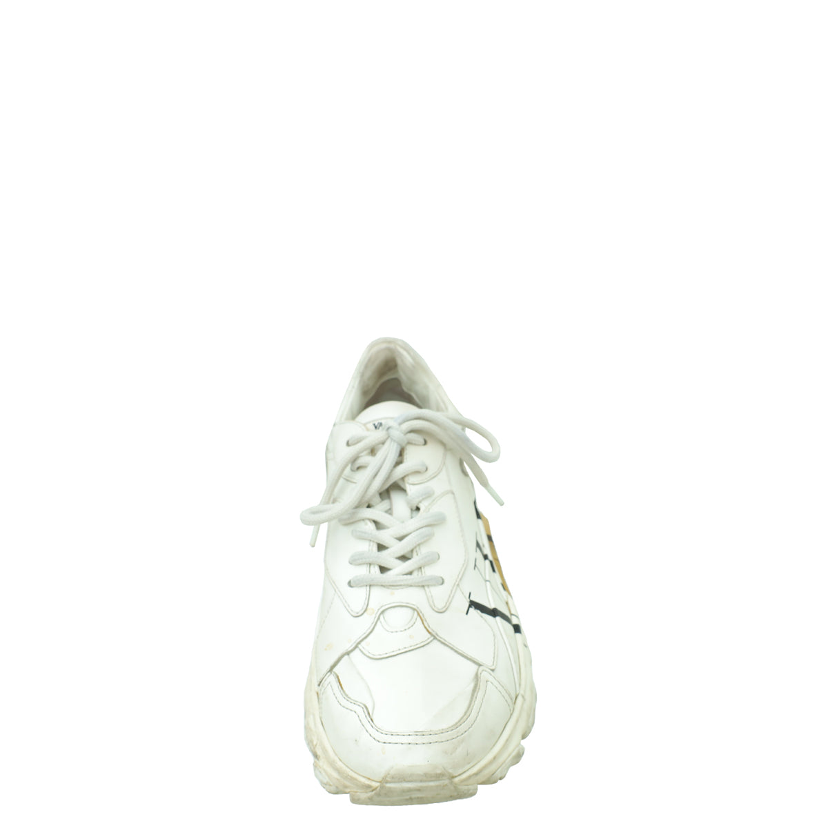 Valentino White VLTN Logo Trainer Sneaker 37-Valentino-THE CLOSET