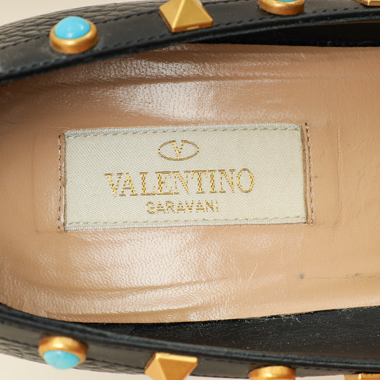 Valentino Rockstud Rolling Pumps 38.5-Valentino-THE CLOSET