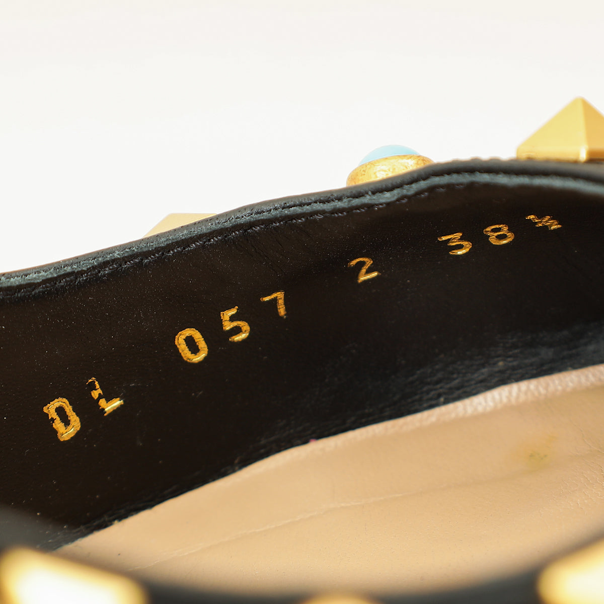 Valentino Rockstud Rolling Pumps 38.5-Valentino-THE CLOSET