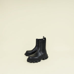 Valentino Black Roman Stud Ankle 38.5